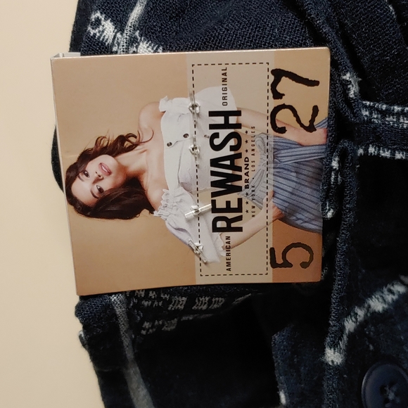 Rewash 🆕 Brand Striped Trouser Shorts 0 - Picture 8 of 14